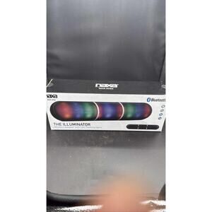 Naxa NAS-3092 The Illuminator Wireless Bluetooth Speaker LED Flashing Lights 26